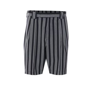 Versace Men Pinstriped Wool Formal Shorts